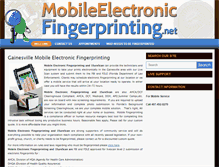 Tablet Screenshot of gainesville.mobileelectronicfingerprinting.net