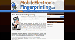 Desktop Screenshot of miami.mobileelectronicfingerprinting.net