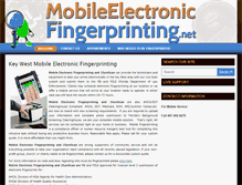 Tablet Screenshot of keywest.mobileelectronicfingerprinting.net